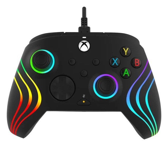 Jeux Vidéo Manette Filaire Pdp Afterglow Wave Xbox Noir (Xbox Series) Xbox One